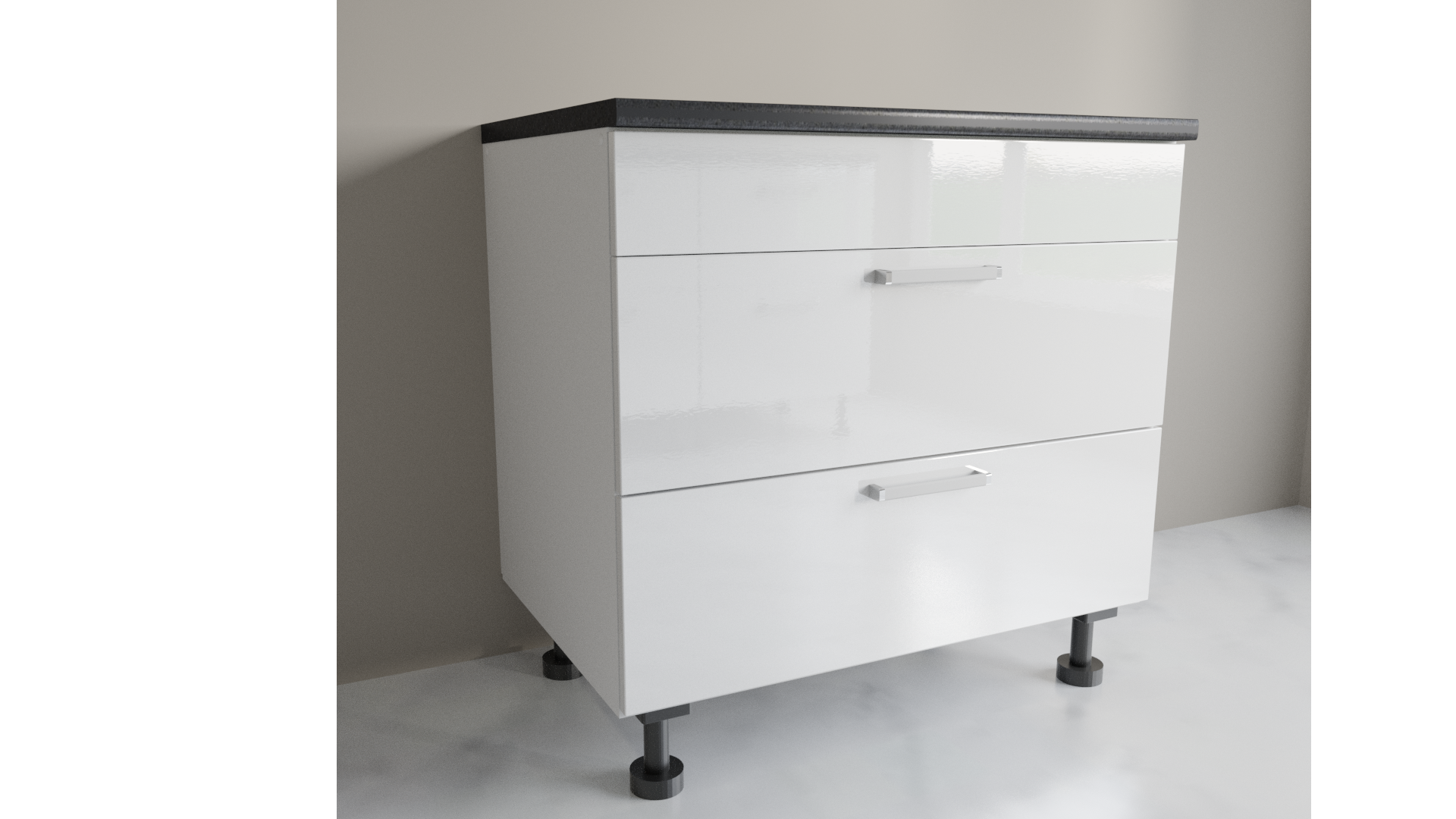 900mm wide 2 drawers Sink Base cabinet Euro | Cheap Cabinets