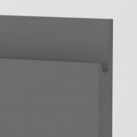 J-PULL Door Grey Charcoal Matte